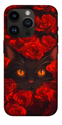Чехол itsPrint Rose cat для Apple iPhone 14 Pro (6.1")