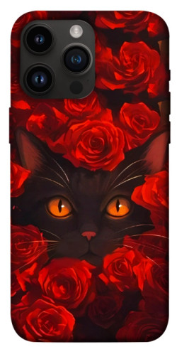 Чехол itsPrint Rose cat для Apple iPhone 14 Pro Max (6.7")