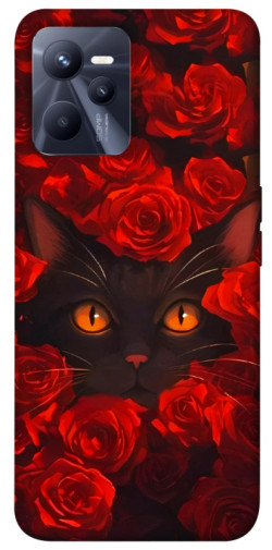 Чехол itsPrint Rose cat для Realme C35