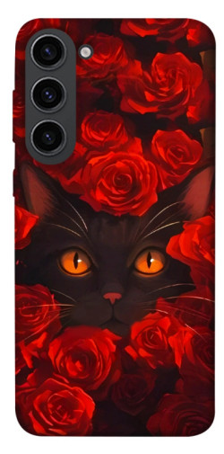 Чехол itsPrint Rose cat для Samsung Galaxy S23