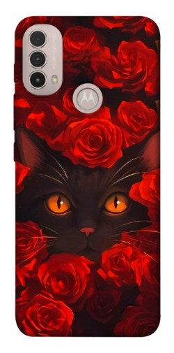 Чехол itsPrint Rose cat для Motorola Moto E40