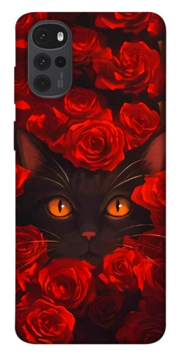 Чехол itsPrint Rose cat для Motorola Moto G22