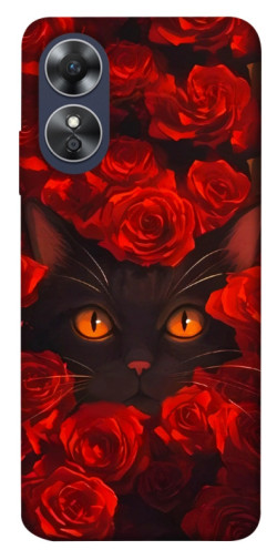 Чехол itsPrint Rose cat для Oppo A17