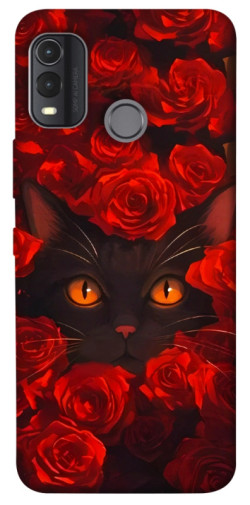 Чехол itsPrint Rose cat для Nokia G11 Plus