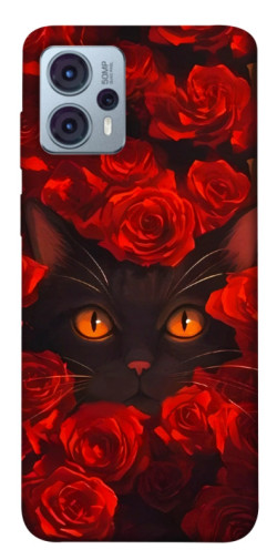 Чехол itsPrint Rose cat для Motorola Moto G23