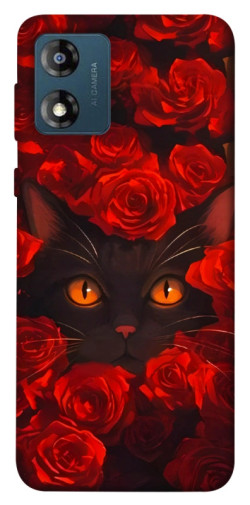 Чехол itsPrint Rose cat для Motorola Moto E13