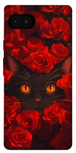 Чехол itsPrint Rose cat для Google Pixel 7a