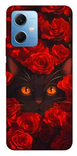 Чехол itsPrint Rose cat для Xiaomi Poco X5 5G