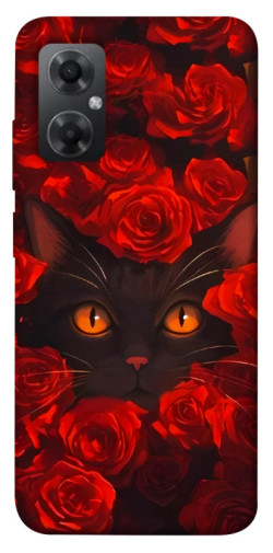Чехол itsPrint Rose cat для Xiaomi Redmi Note 11R