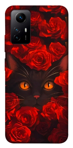 Чехол itsPrint Rose cat для Xiaomi Redmi Note 12S