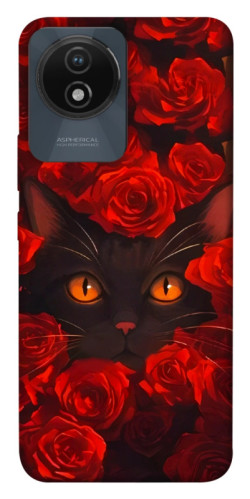 Чехол itsPrint Rose cat для Vivo Y02