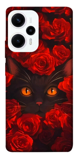 Чохол itsPrint Rose cat для Xiaomi Poco F5 Pro