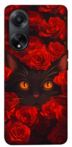 Чехол itsPrint Rose cat для Oppo A58 4G
