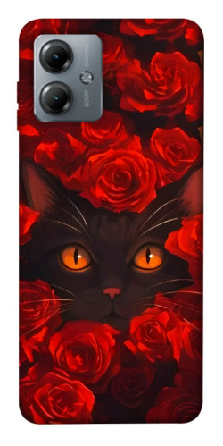 Чехол itsPrint Rose cat для Motorola Moto G14