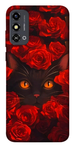 Чехол itsPrint Rose cat для ZTE Blade A53