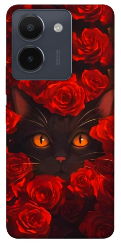 Чехол itsPrint Rose cat для Vivo Y36