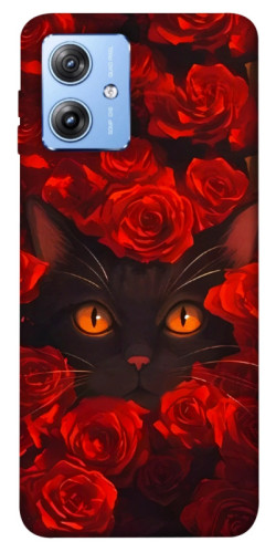 Чехол itsPrint Rose cat для Motorola Moto G84