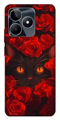 Чехол itsPrint Rose cat для Realme C53