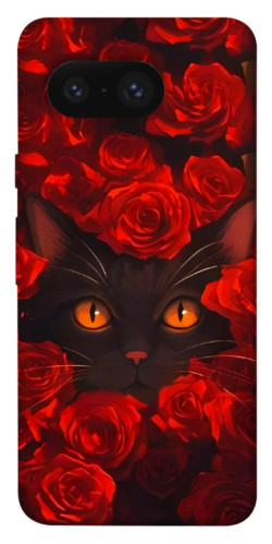 Чехол itsPrint Rose cat для Google Pixel 8