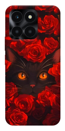 Чехол itsPrint Rose cat для Huawei Honor X6a