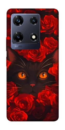 Чехол itsPrint Rose cat для Infinix Note 30 Pro