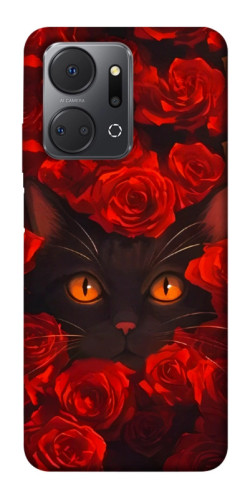 Чехол itsPrint Rose cat для Huawei Honor X7a