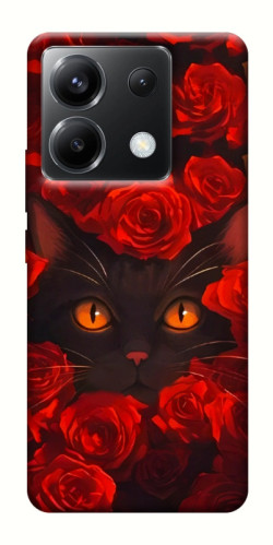 Чехол itsPrint Rose cat для Xiaomi Poco X6