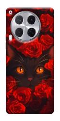 Чехол itsPrint Rose cat для TECNO Camon 30 (CL6)