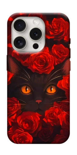 Чехол itsPrint Rose cat для Apple iPhone 16 Pro Max (6.9")