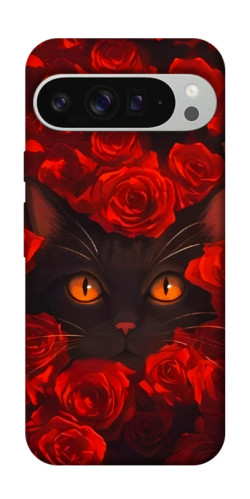 Чехол itsPrint Rose cat для Google Pixel 9 Pro XL