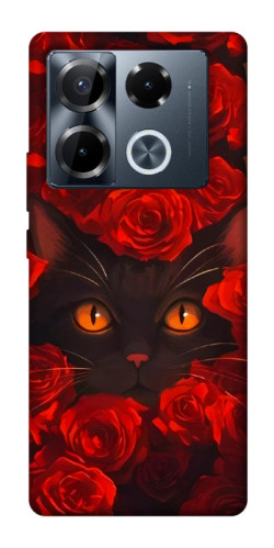 Чехол itsPrint Rose cat для Infinix Note 40 Pro 4G