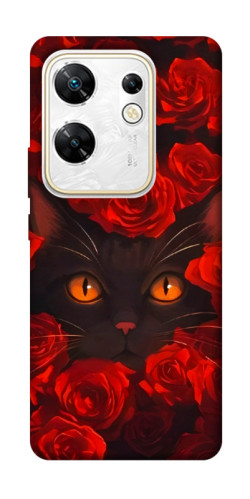 Чехол itsPrint Rose cat для Infinix Zero 30 4G