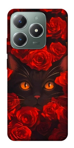 Чехол itsPrint Rose cat для Realme C61 4G