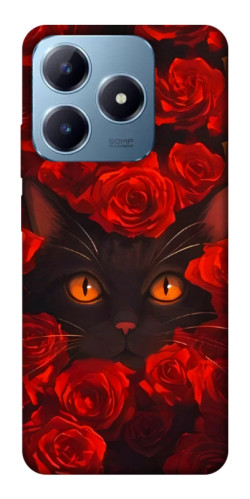 Чехол itsPrint Rose cat для Realme C63 4G