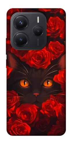 Чехол itsPrint Rose cat для Xiaomi Redmi Note 14 5G