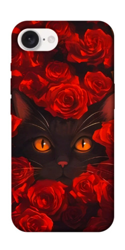 Чехол itsPrint Rose cat для Apple iPhone 16e (6.1")