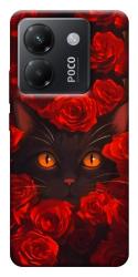 Чехол itsPrint Rose cat для Xiaomi Poco M7 Pro 5G