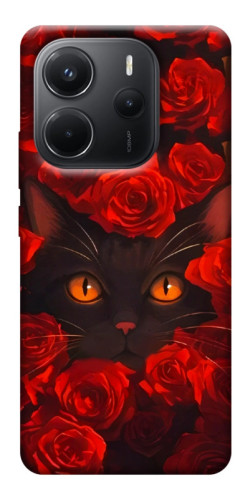 Чехол itsPrint Rose cat для Xiaomi Redmi Note 14 4G (Int. version)