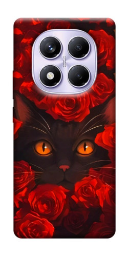 Чехол itsPrint Rose cat для Xiaomi Redmi Note 14 Pro 4G