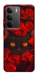 Чехол itsPrint Rose cat для Realme C75
