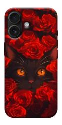 Чехол itsPrint Rose cat для Apple iPhone 17 (6.3")