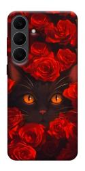 Чехол itsPrint Rose cat для Samsung Galaxy S25 FE