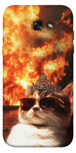 Чехол itsPrint Cat explosion для Samsung A720 Galaxy A7 (2017)