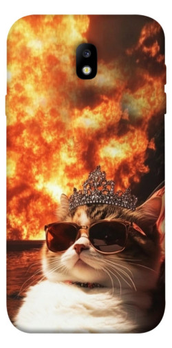 Чехол itsPrint Cat explosion для Samsung J730 Galaxy J7 (2017)