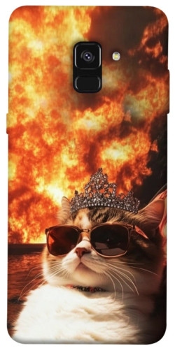 Чохол itsPrint Cat explosion для Samsung A530 Galaxy A8 (2018)