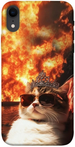 Чехол itsPrint Cat explosion для Apple iPhone XR (6.1")