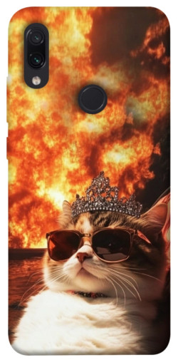 Чехол itsPrint Cat explosion для Xiaomi Redmi Note 7 / Note 7 Pro / Note 7s