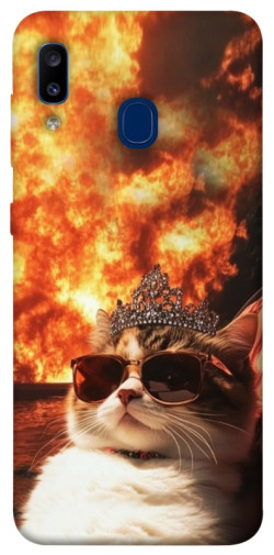 Чохол itsPrint Cat explosion для Samsung Galaxy A20 / A30