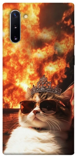 Чохол itsPrint Cat explosion для Samsung Galaxy Note 10