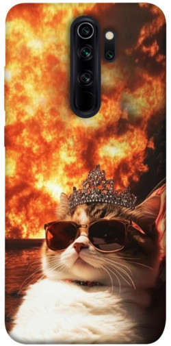 Чехол itsPrint Cat explosion для Xiaomi Redmi Note 8 Pro